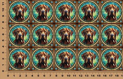 DecoCraft - Scenic Elevated Texture Tiles - Labrador Retriever