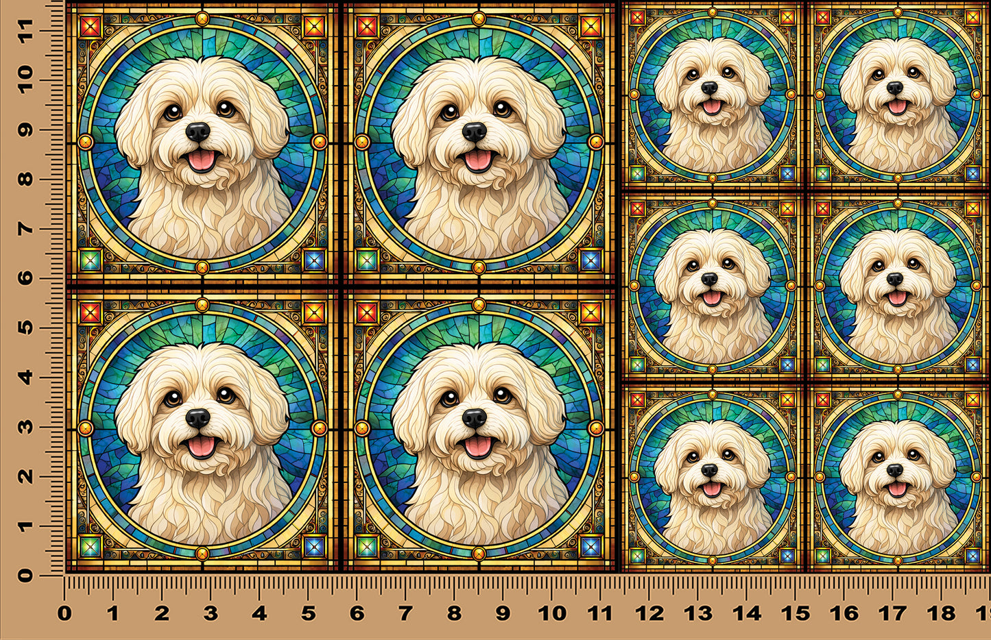 DecoCraft - Scenic Elevated Texture Tiles - Maltese