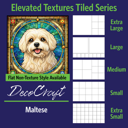 DecoCraft - Scenic Elevated Texture Tiles - Maltese