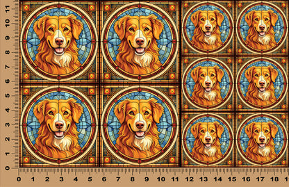 DecoCraft - Scenic Elevated Texture Tiles - Nova Scotia Duck Tolling Retriever