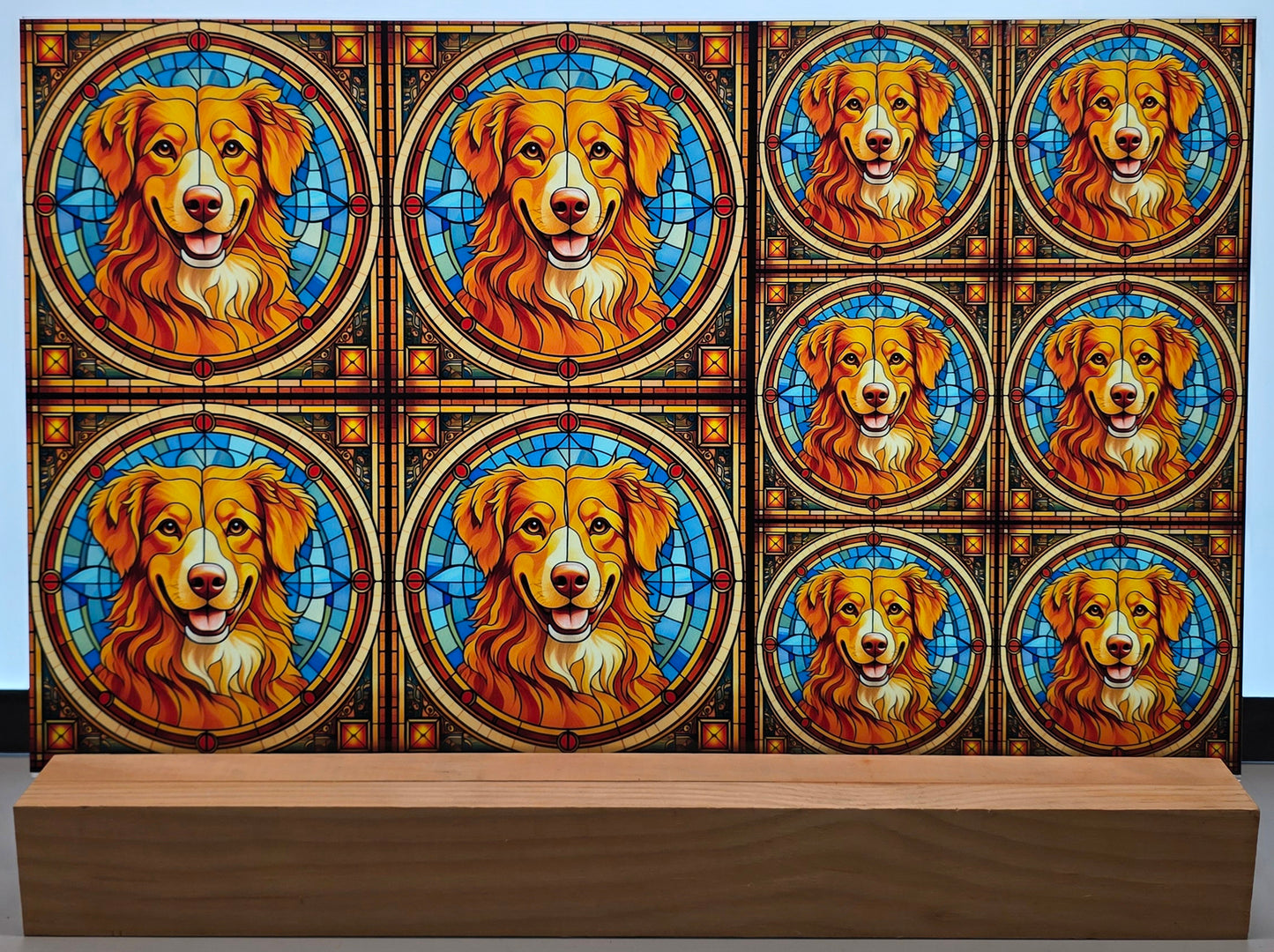 DecoCraft - Scenic Elevated Texture Tiles - Nova Scotia Duck Tolling Retriever
