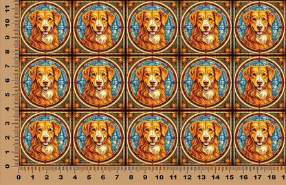 DecoCraft - Scenic Elevated Texture Tiles - Nova Scotia Duck Tolling Retriever