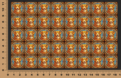 DecoCraft - Scenic Elevated Texture Tiles - Nova Scotia Duck Tolling Retriever