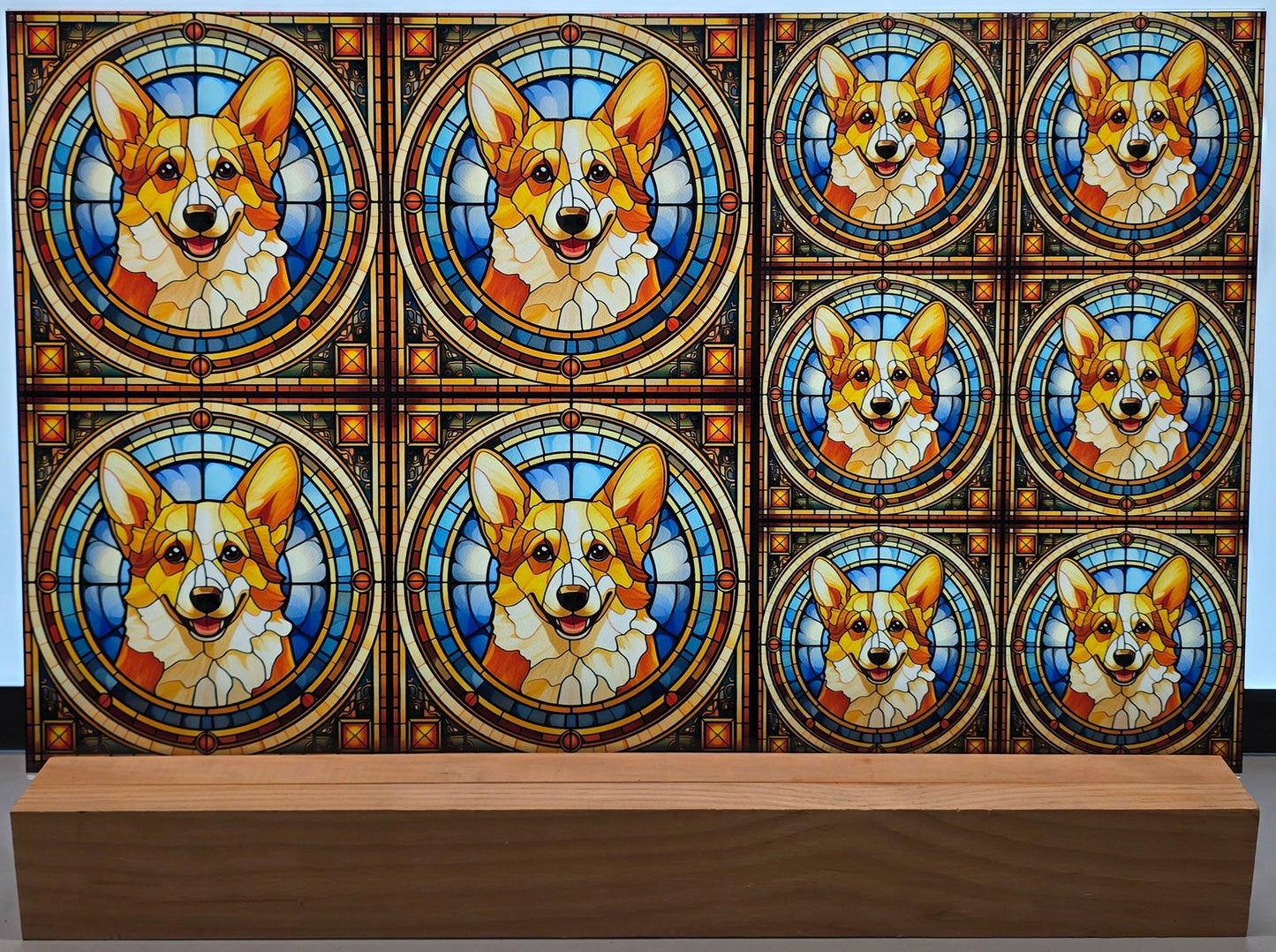 DecoCraft - Scenic Elevated Texture Tiles - Pembroke Welsh Corgi