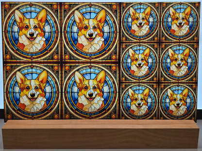 DecoCraft - Scenic Elevated Texture Tiles - Pembroke Welsh Corgi
