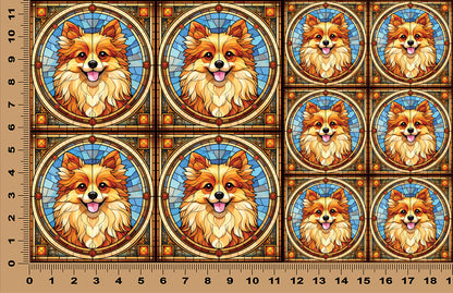 DecoCraft - Scenic Elevated Texture Tiles - Pomeranian
