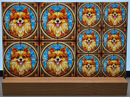 DecoCraft - Scenic Elevated Texture Tiles - Pomeranian
