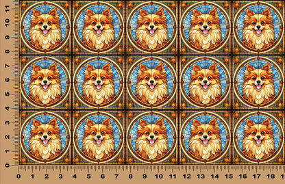 DecoCraft - Scenic Elevated Texture Tiles - Pomeranian