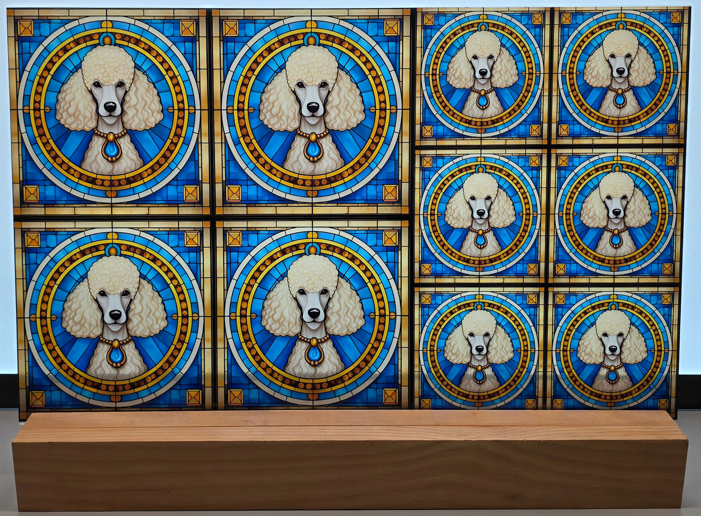 DecoCraft - Scenic Elevated Texture Tiles - Poodle