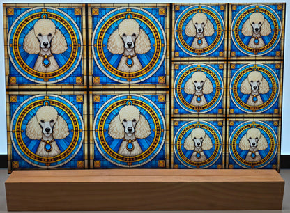 DecoCraft - Scenic Elevated Texture Tiles - Poodle