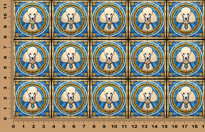 DecoCraft - Scenic Elevated Texture Tiles - Poodle