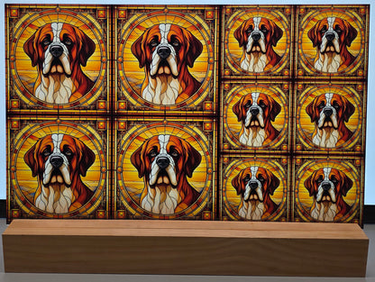 DecoCraft - Scenic Elevated Texture Tiles - Saint Bernard