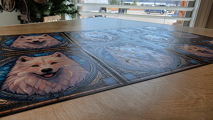 DecoCraft - Scenic Elevated Texture Tiles - Samoyed