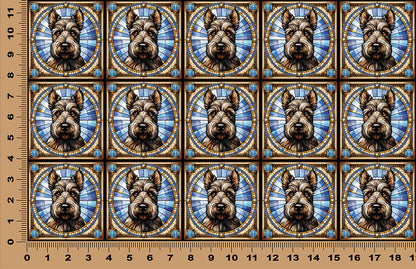 DecoCraft - Scenic Elevated Texture Tiles - Scottish Terrier