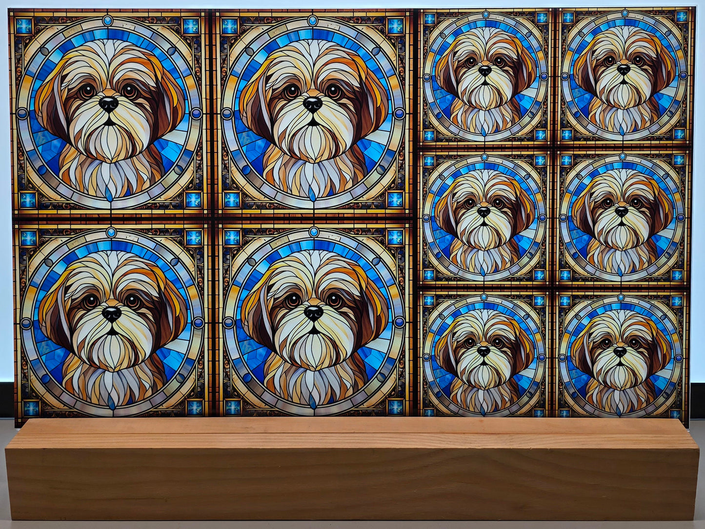 DecoCraft - Scenic Elevated Texture Tiles - Shih Tzu I