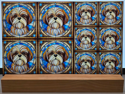 DecoCraft - Scenic Elevated Texture Tiles - Shih Tzu I