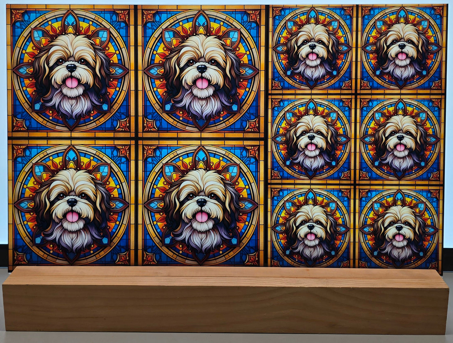 DecoCraft - Scenic Elevated Texture Tiles - Shih Tzu II