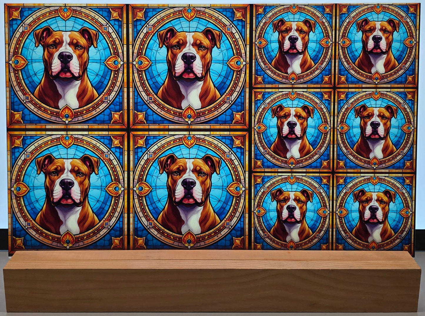 DecoCraft - Scenic Elevated Texture Tiles - Staffordshire Terrier