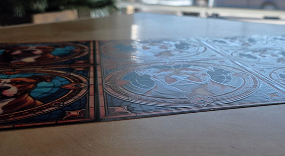 DecoCraft - Scenic Elevated Texture Tiles - Staffordshire Terrier