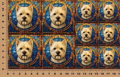 DecoCraft - Scenic Elevated Texture Tiles - Westie