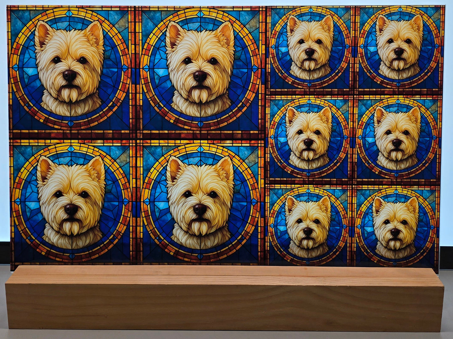 DecoCraft - Scenic Elevated Texture Tiles - Westie