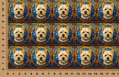DecoCraft - Scenic Elevated Texture Tiles - Westie