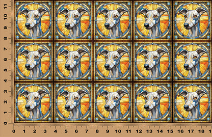 DecoCraft - Scenic Elevated Texture Tiles - Whippet
