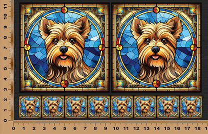 DecoCraft - Scenic Elevated Texture Tiles - Yorki I
