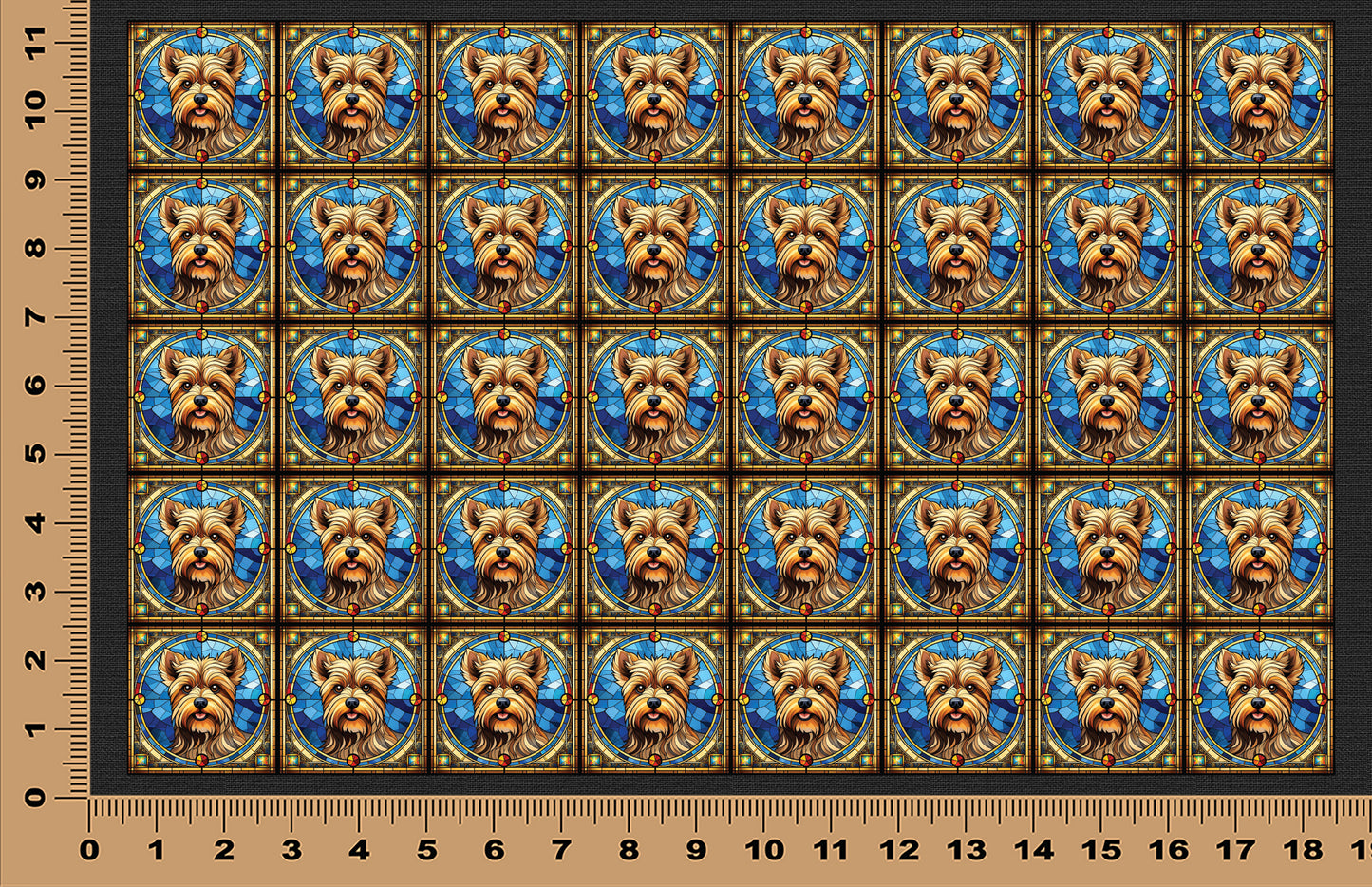 DecoCraft - Scenic Elevated Texture Tiles - Yorki I