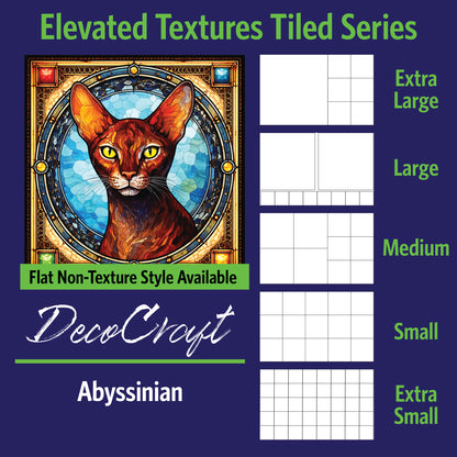 DecoCraft - Scenic Elevated Texture Tiles - Abyssinian