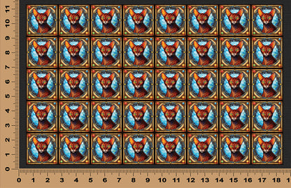 DecoCraft - Scenic Elevated Texture Tiles - Abyssinian