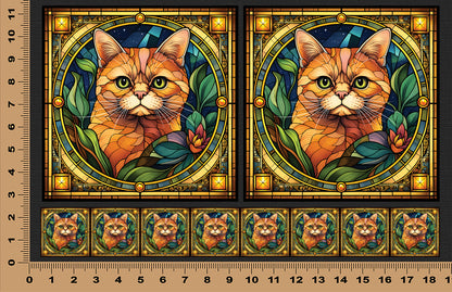 DecoCraft - Scenic Elevated Texture Tiles - American Curl