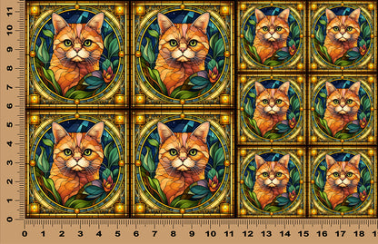 DecoCraft - Scenic Elevated Texture Tiles - American Curl