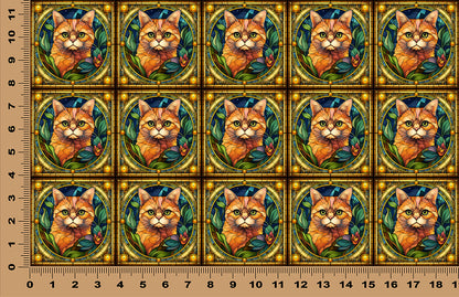DecoCraft - Scenic Elevated Texture Tiles - American Curl