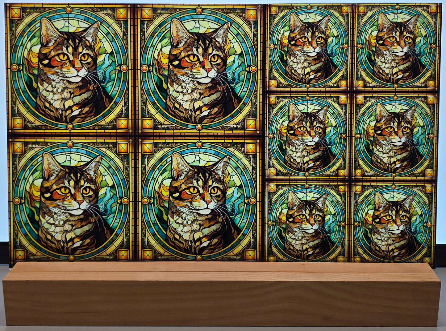 DecoCraft - Scenic Elevated Texture Tiles - American Shorthair I