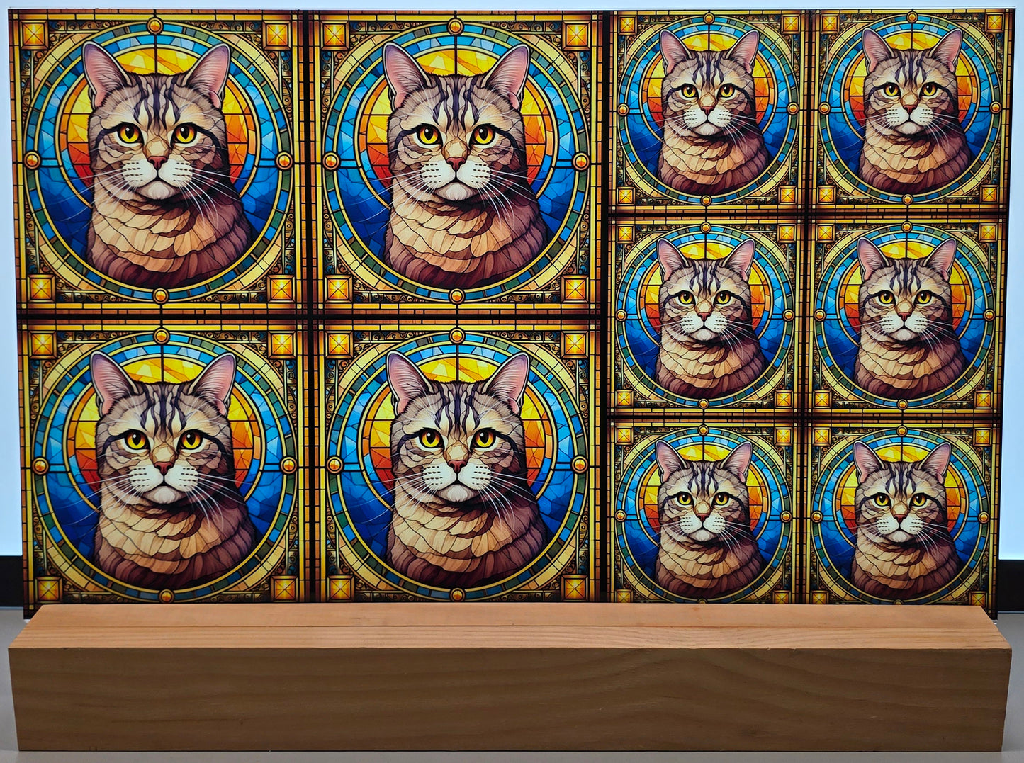 DecoCraft - Scenic Elevated Texture Tiles - American Shorthair II