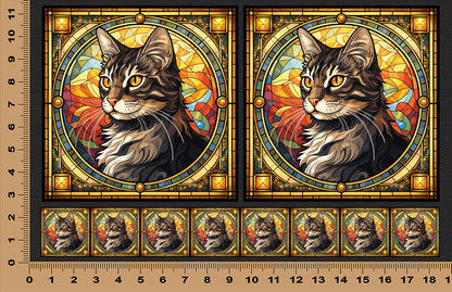 DecoCraft - Scenic Elevated Texture Tiles - American Wirehair