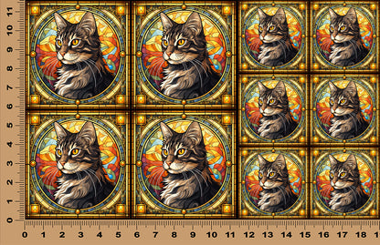 DecoCraft - Scenic Elevated Texture Tiles - American Wirehair