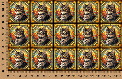 DecoCraft - Scenic Elevated Texture Tiles - American Wirehair