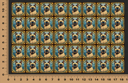 DecoCraft - Scenic Elevated Texture Tiles - Balinese I