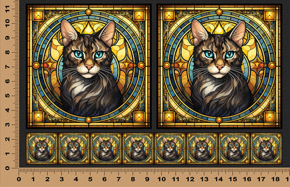DecoCraft - Scenic Elevated Texture Tiles - Bengal I