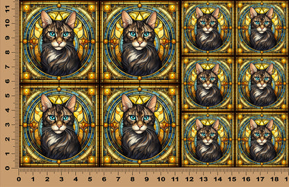 DecoCraft - Scenic Elevated Texture Tiles - Bengal I