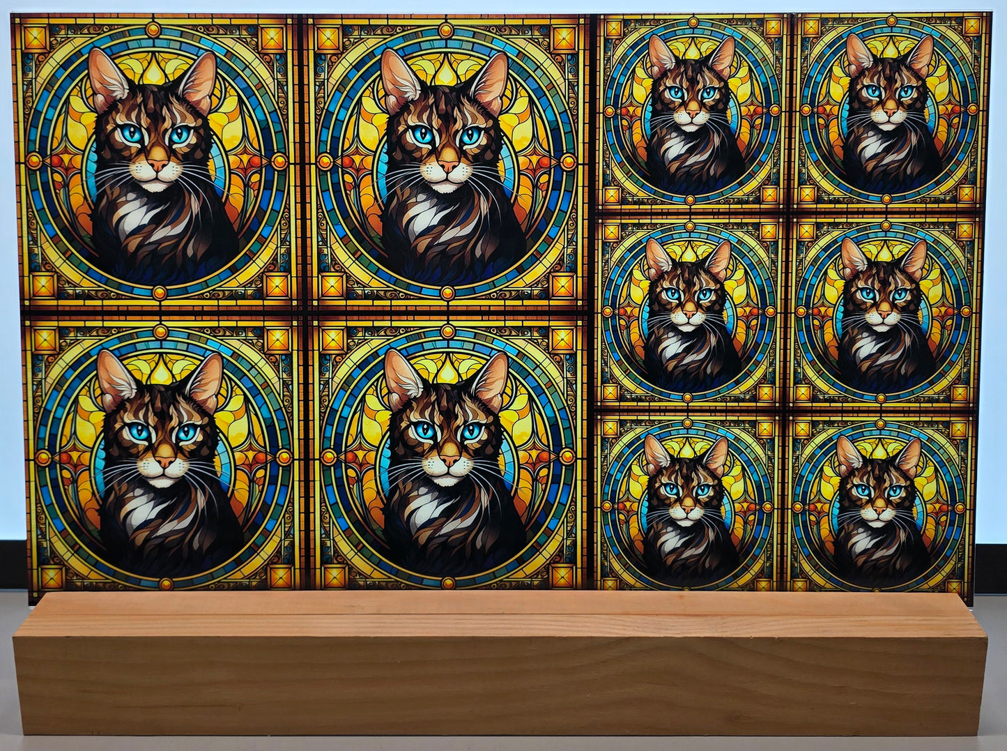 DecoCraft - Scenic Elevated Texture Tiles - Bengal I