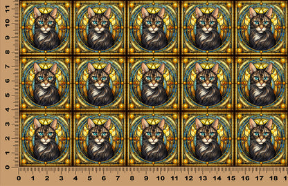 DecoCraft - Scenic Elevated Texture Tiles - Bengal I