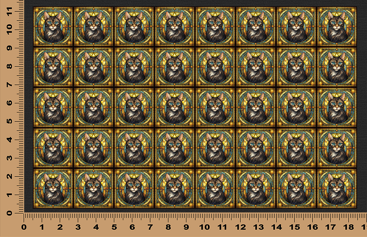 DecoCraft - Scenic Elevated Texture Tiles - Bengal I