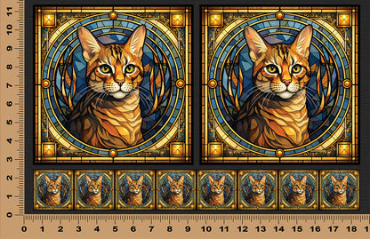 DecoCraft - Scenic Elevated Texture Tiles - Bengal II