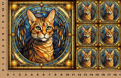 DecoCraft - Scenic Elevated Texture Tiles - Bengal II