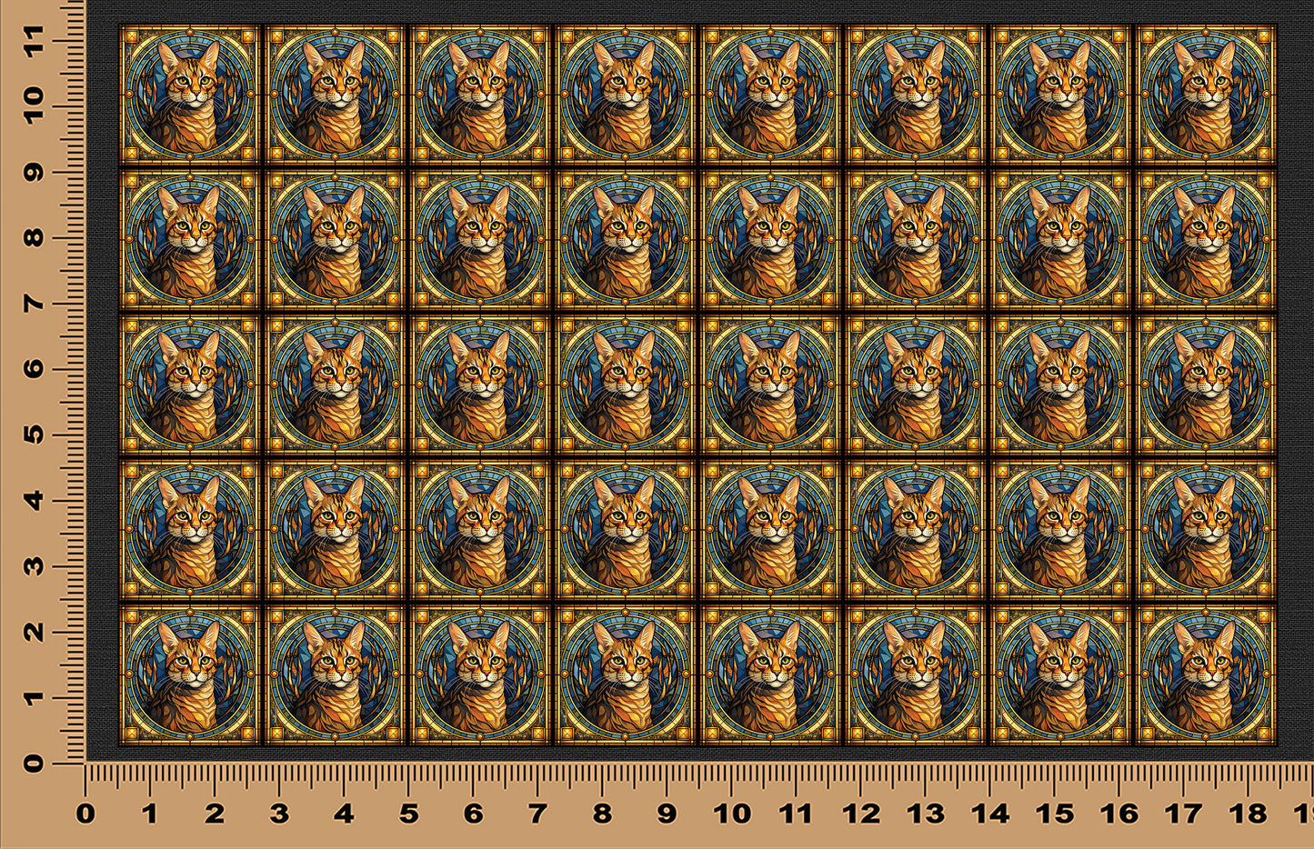 DecoCraft - Scenic Elevated Texture Tiles - Bengal II