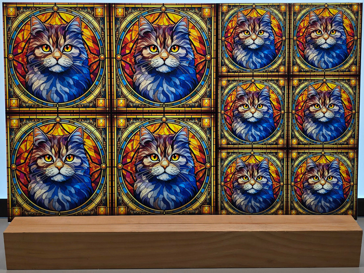 DecoCraft - Scenic Elevated Texture Tiles - British Shorthair I