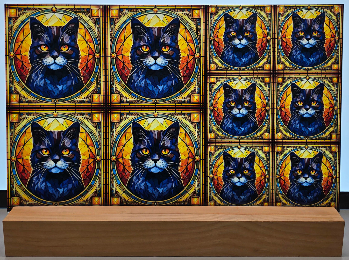 DecoCraft - Scenic Elevated Texture Tiles - British Shorthair II